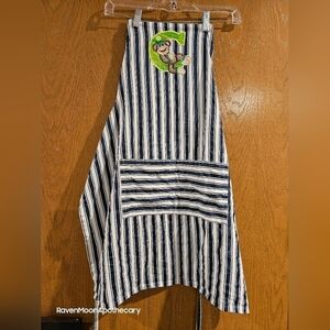 Apron With Letter C and a Monkey